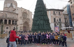 Cánticos Navideños en las calles de Valencia (España) Crédito: A. Sáiz / Arzobispado de Valencia.