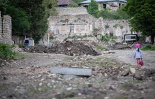 La autodeclarada república de Nagorno-Karabaj es objeto de una disputa territorial no resuelta entre Azerbaiyán y Armenia. Crédito: Sebastian Castelier - Shutterstock