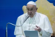 El Papa Francisco durante el evento “Estados Generales de Natalidad” este 10 de mayo