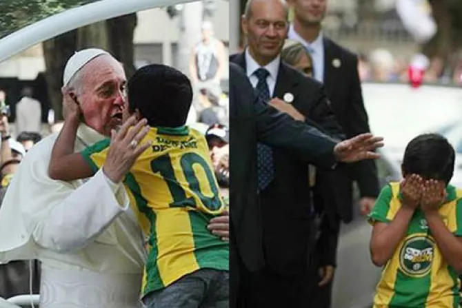 FOTO: ¿Por qué el Papa Francisco lloró con este niño brasileño?