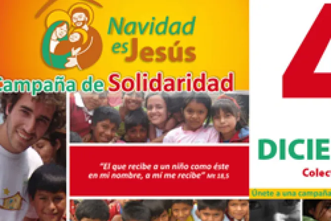 Este 4 de diciembre colecta de campaña "Navidad es Jesús" del MVC