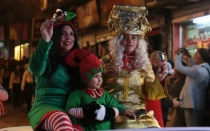 Carnaval navideño de la Tropa Scout Olive en el Viejo Damasco, 2025.