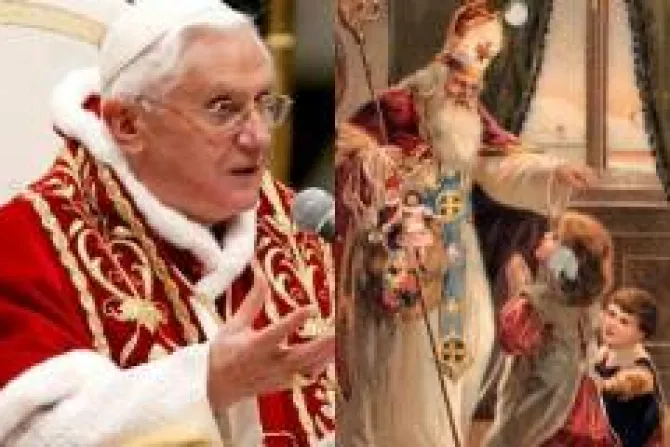 El Papa festeja a San Nicolás: El santo que inspiró la figura de Santa Claus