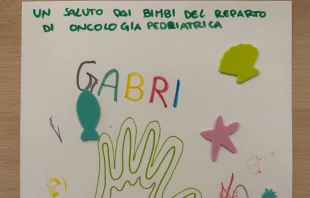 Niños con cáncer mandan dibujos al Papa Francisco desde el Gemelli Crédito: Vatican Media
