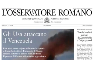 La portada de L'Osservatore Romano Crédito: L'Osservatore Romano