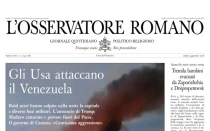 La portada de L'Osservatore Romano