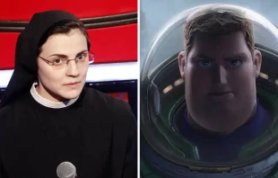 Cristina Scuccia, ganadora de The Voice Italia 2014. Cru00e9dito: Shutterstock | Material promocional de pelu00edcula Lightyear. Cru00e9dito: u00a9 2022 Disney/Pixar. All Rights Reserved. 