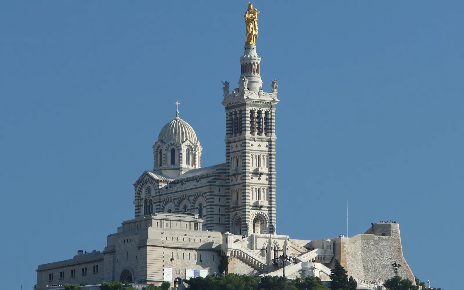 Basílica de Notre Dame de la Garde en Marsella