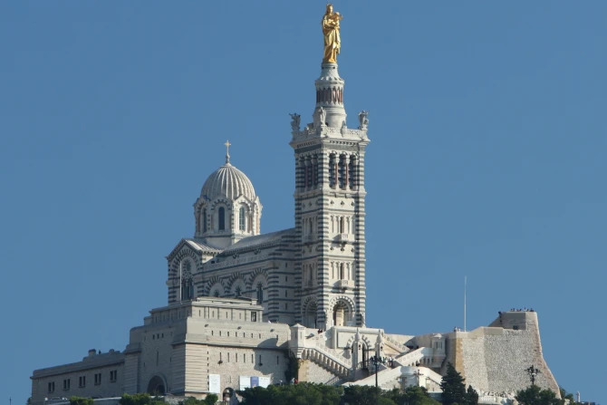 Basílica de Notre Dame de la Garde en Marsella