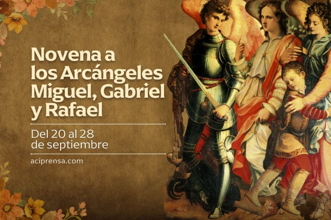 Novena a los Arcángeles Miguel, Gabriel y Rafael