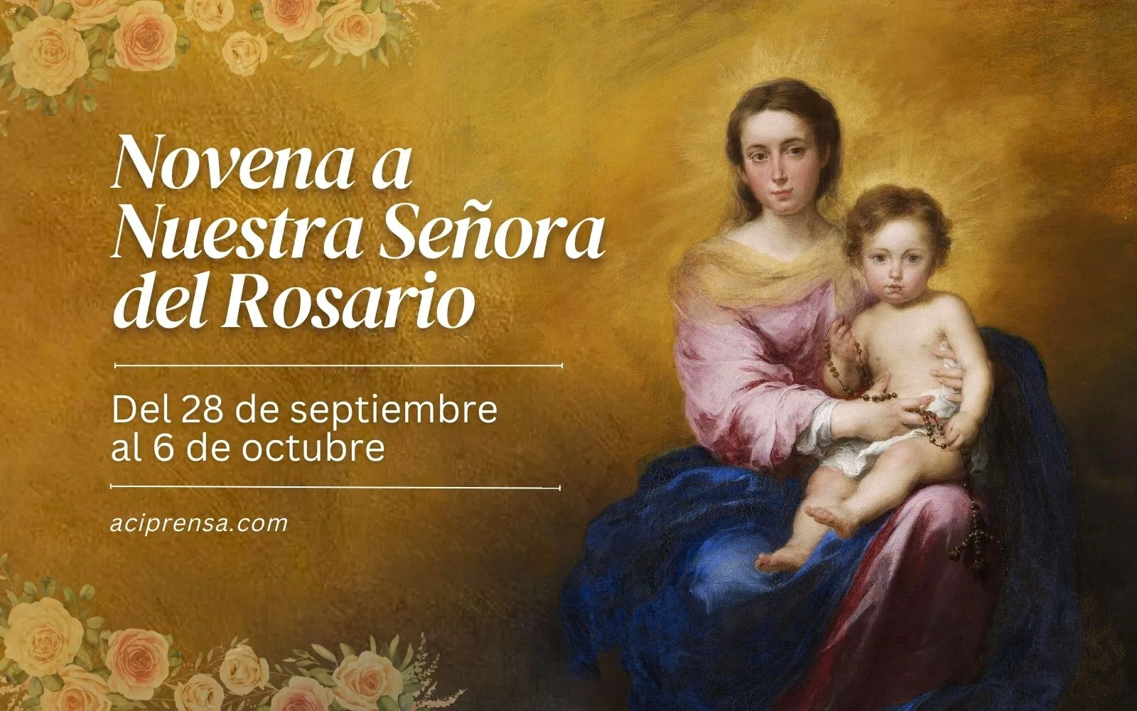Novena to Our Lady of the Holy Rosary 2023