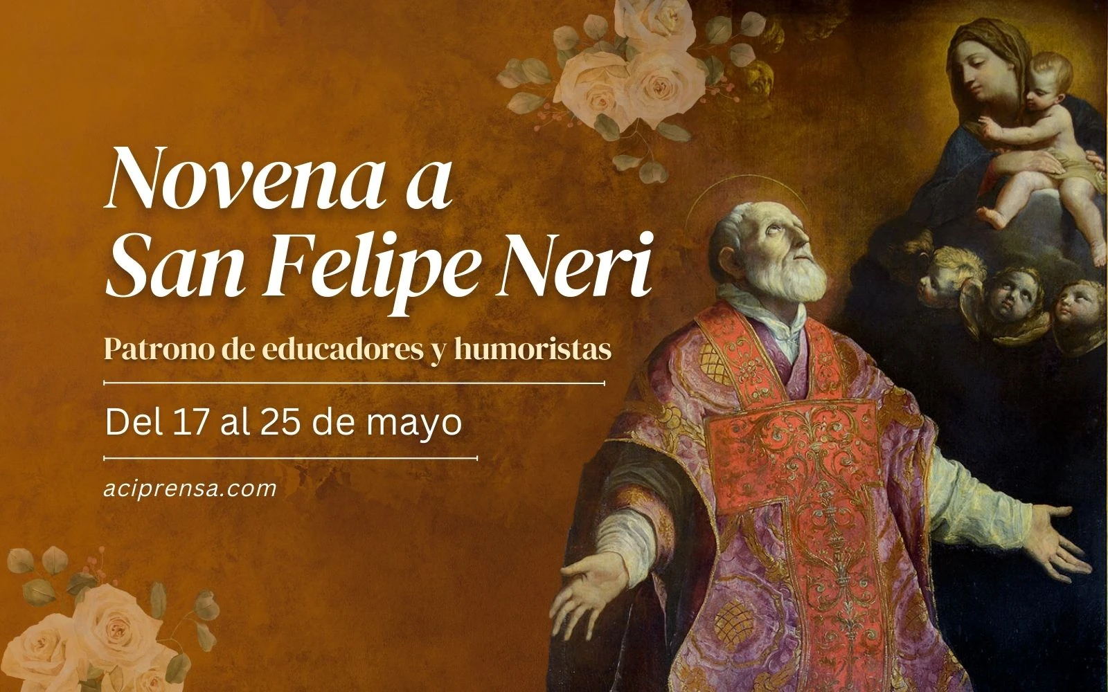 Novena a San Felipe Neri 2024 ACI Prensa