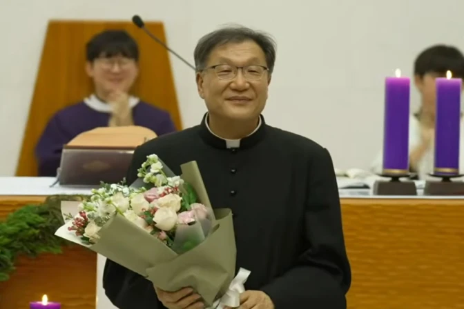 Mons. Germanus Kwak Jin-sang, obispo auxiliar electo de Suwon (Corea del Sur).