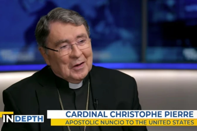 Cardenal Christophe Pierre, Nuncio