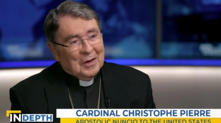 Cardenal Christophe Pierre, Nuncio