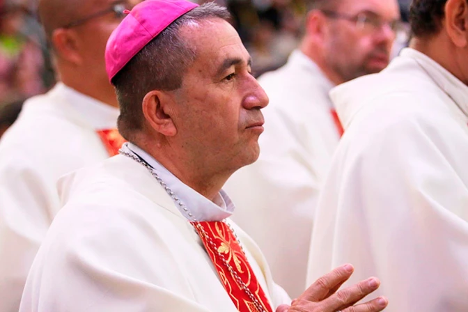 Obispo de Buenaventura, Mons. Rubén Darío Jaramillo.