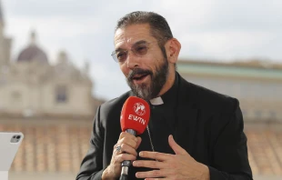 Mons. Daniel Flores, Obispo de Brownsville en Texas (Estados Unidos). Crédto: Julia Cassell / EWTN News