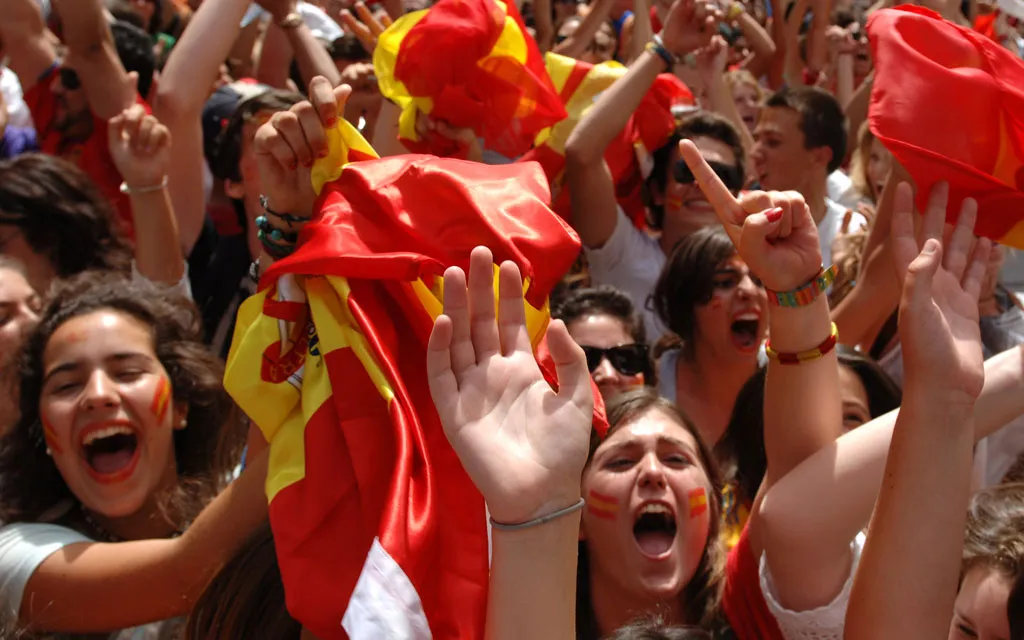 Hinchas celebran el primer triunfo de España en el mundial de Australia?w=200&h=150