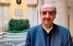 Mons. Pedro Aguado Cuesta, obispo electo de Huesca y Jaca en España. Crédito: CEE.