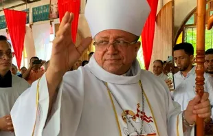 Obispo de Siuna (Nicaragua), Mons. Isidoro del Carmen Mora Ortega Crédito: Facebook Diócesis de Siuna.