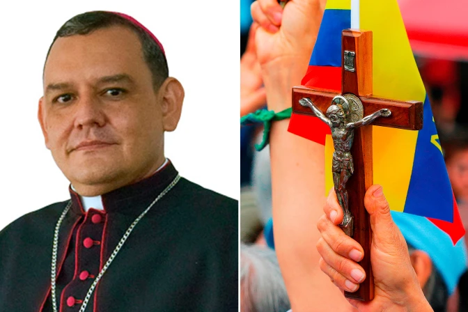 Obispo de Tibú (Colombia), Mons. Israel Bravo.