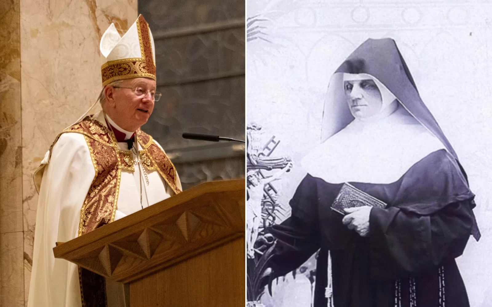 El Obispo David Ricken comparte una reflexión tras emitir el decreto, el 30 de enero de 2026, para abrir la causa de beatificación e Adele Brice durante las vísperas de las 19:00 h en la Catedral de San Francisco Javier en Green Bay, Wisconsin.?w=200&h=150