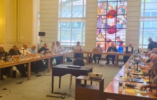 Obispos argentinos reunidos en comisión permanente Crédito: CEA