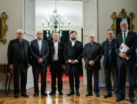 Obispos chilenos se reunieron con el presidente Boric