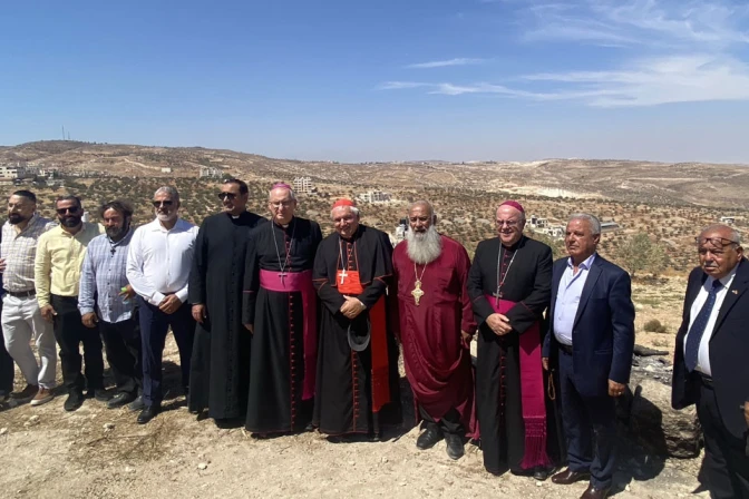 Obispos de Francia en Tierra Santa.
