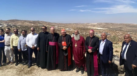 Obispos de Francia en Tierra Santa.