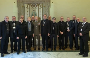 Obispos militares durante el encuentro en Roma el 6 y 7 de febrero Crédito:  Consejo de Conferencias Episcopales de Europa (CCEE)