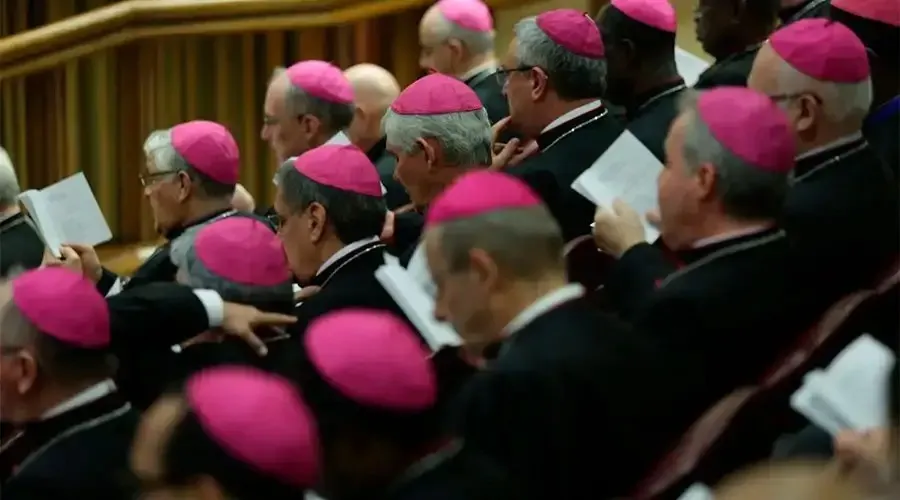 Imagen referencial de obispos en el Vaticano. Crédito: Daniel Ibáñez/ACI Prensa?w=200&h=150