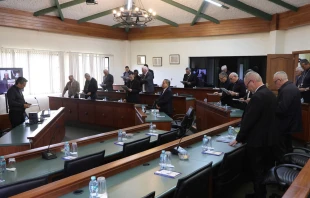 Los obispos de Ecuador en asamblea. Crédito: Conferencia Episcopal Ecuatoriana.