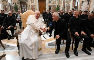El Papa Francisco recibe a los Oblatos de San José en el Vaticano Crédito: Vatican Media