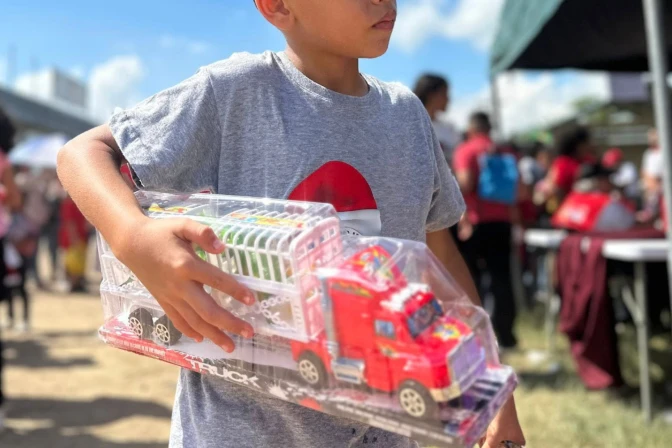 Fiesta de Navidad lleva alegría y esperanza a miles de niños en Centroamérica