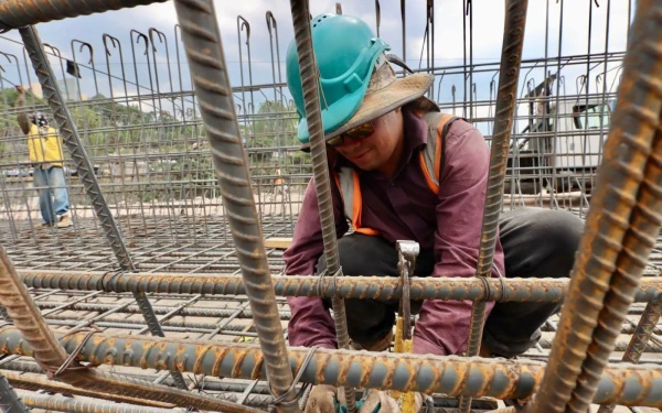 Lugar donde se construye el paso elevado “Papa Francisco”. Crédito: Alcaldía Municipal del Distrito Central