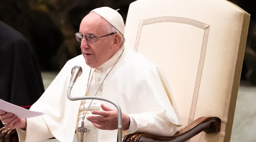 Imagen referencial. El Papa Francisco en el Vaticano. Foto: Daniel Ibáñez / ACI Prensa?w=200&h=150