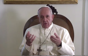 Video mensaje del Papa Francisco. (Foto de archivo). Cru00e9dito: Captura Vatican Media 