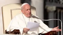 El Papa Francisco en el Vaticano. (Imagen de archivo). Foto: Daniel Ibáñez / ACI Prensa