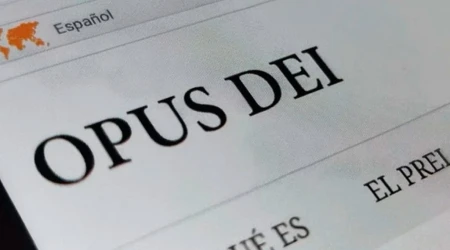 Una foto del sitio web del Opus Dei.
