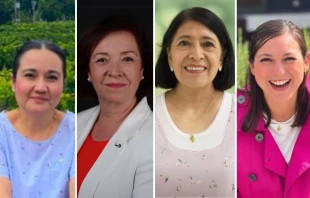 Carla Angulo, Socorro Solórzano, Lydia García y Mariana Vela. Crédito: Opus Dei