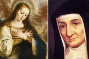 Virgen María y Santa Luisa de Marillac