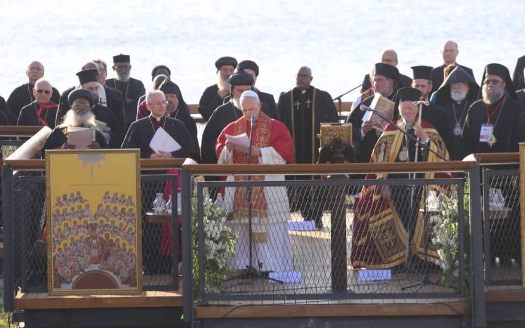 Encuentro ecuménico de oración en Iznik, antigua Nicea. Crédito: Elias Turk/ EWTN News.
