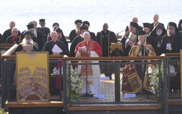 Encuentro ecuménico de oración en Iznik, antigua Nicea. Crédito: Elias Turk/ EWTN News.