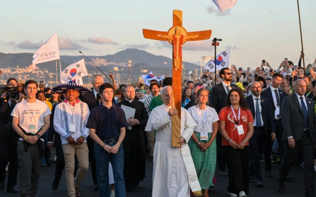 El Papa León XIV en el Jubileo de los Jóvenes en Tor Vergata, Roma, este 2025?w=200&h=150