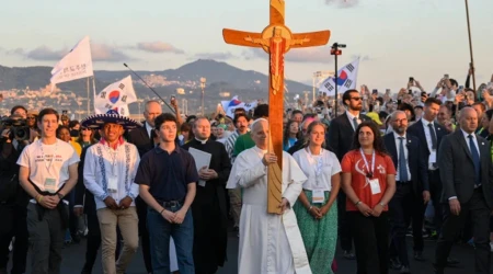 El Papa León XIV en el Jubileo de los Jóvenes en Roma este 2025