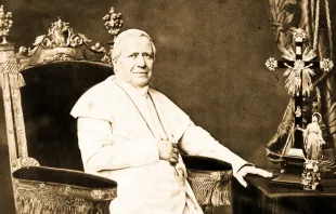 Papa Pío IX Crédito: Dominio Público - Wikimedia Commons