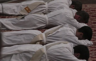 Foto referencial de una ordenación sacerdotal. Crédito: Alexey Gotovskyi / EWTN News.