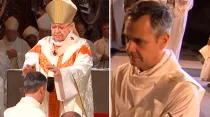 Ordenación sacerdotal de Matthieu de Laubier / Fotos: Captura Youtube