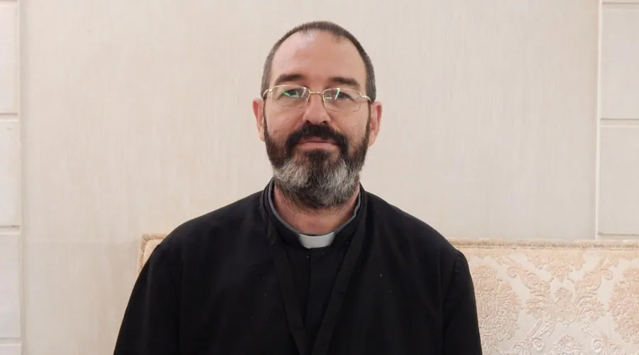 P. Luis Montes, sacerdote misionero del Verbo Encarnado en Irak. Foto: ACI Prensa. ?w=200&h=150
